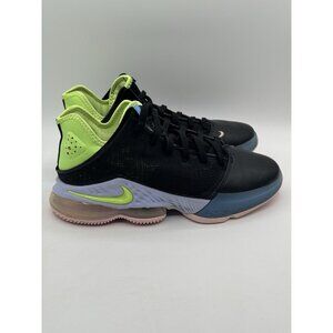 Nike Lebron 19 Low Black Ghost Green Pink Basketball DO9829-001 Mens Size 8